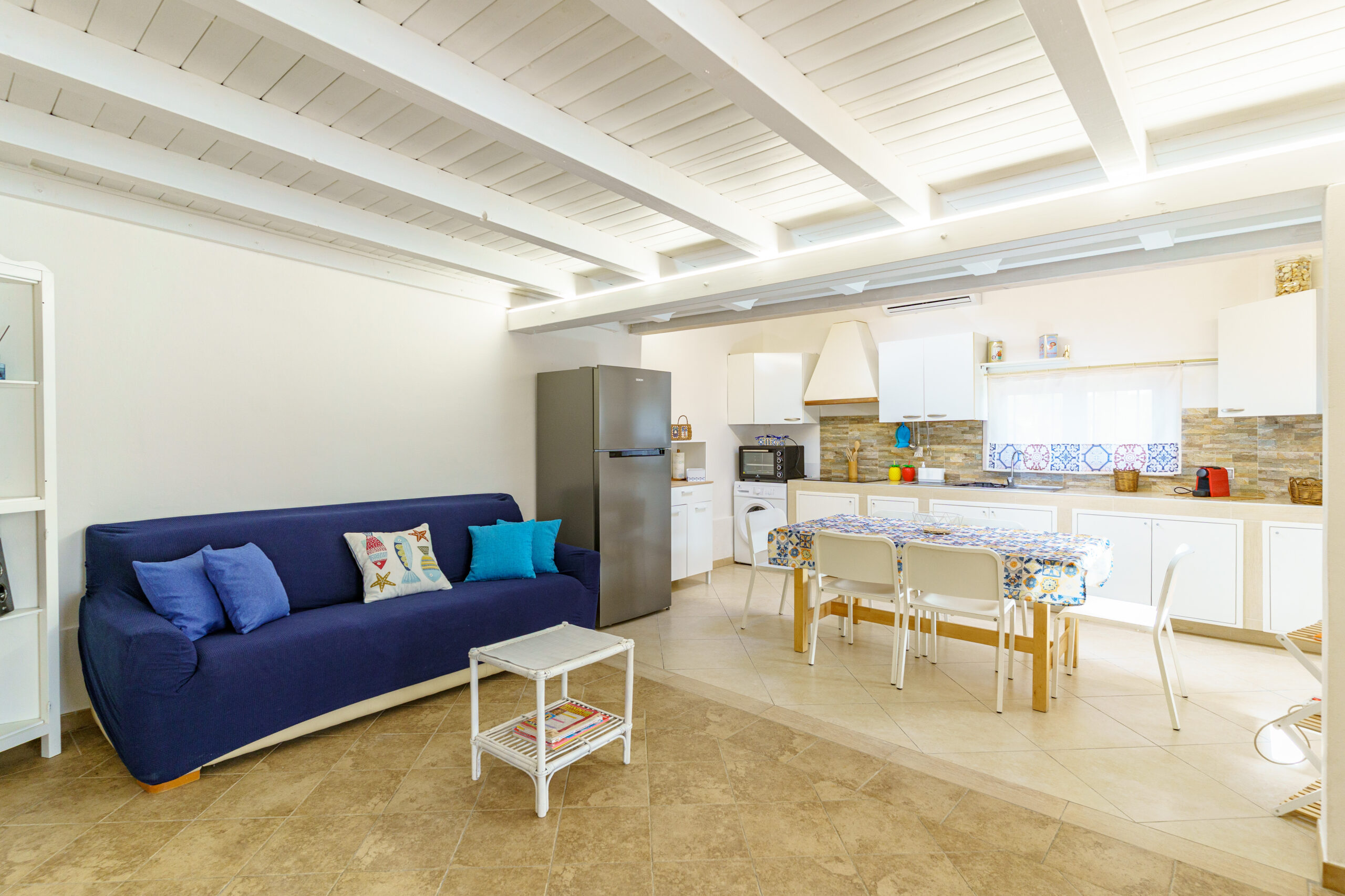Dettaglio area relax di BlueWindowHome